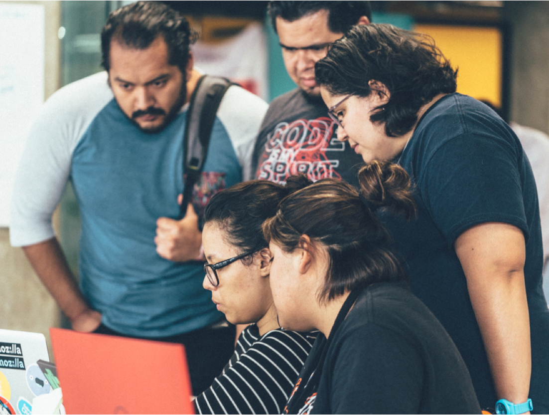 collaboration at Laboratoria with Marvel App