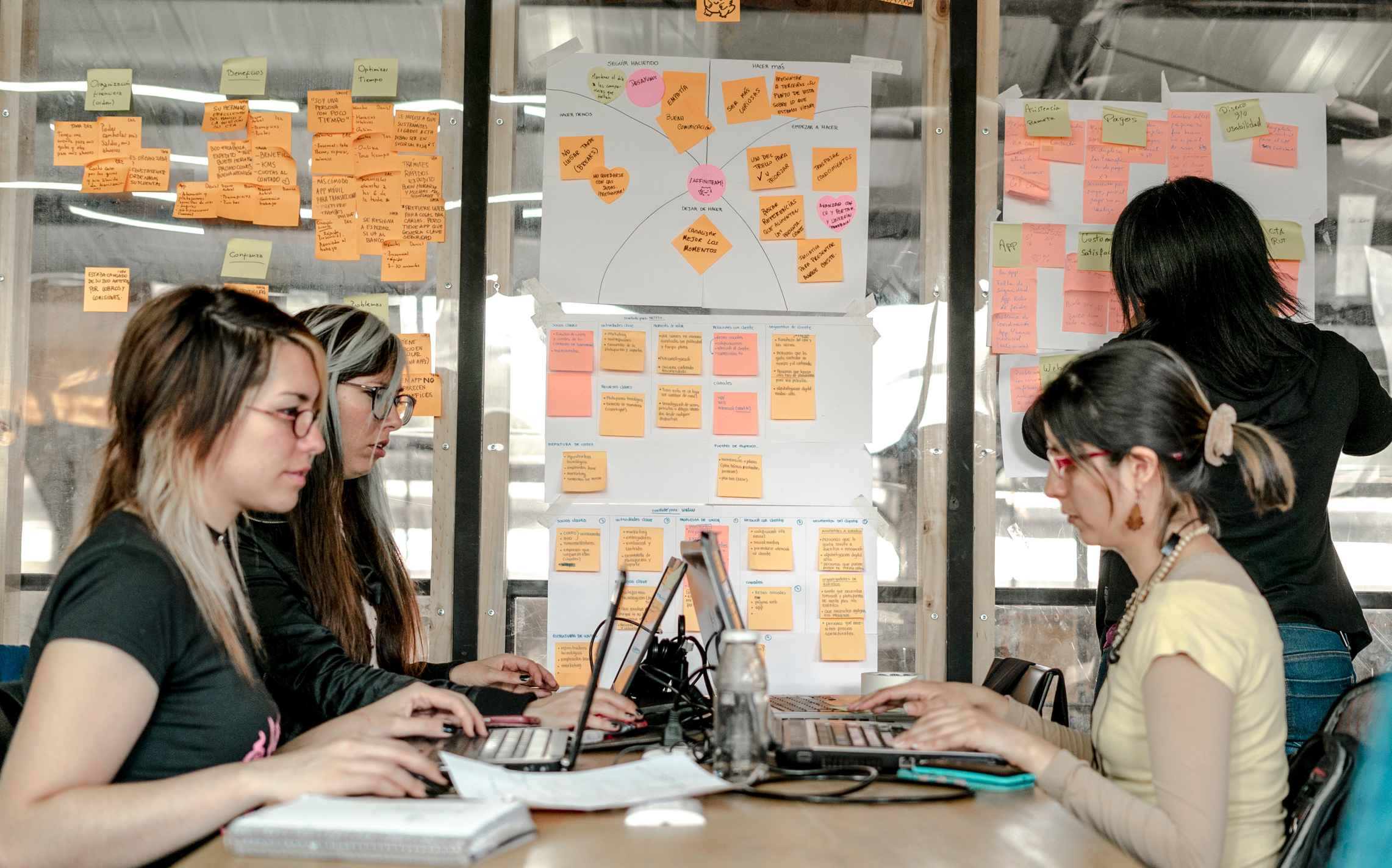 team work at Laboratoria